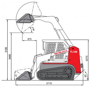 Мини-погрузчик Takeuchi TL-140